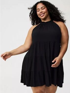 Mini Crinkle Gauze
Tiered Dress